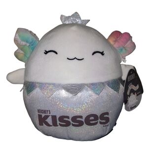 NWT 8” Nattie the Axolotol Squishmallow — Hershey’s Kisses